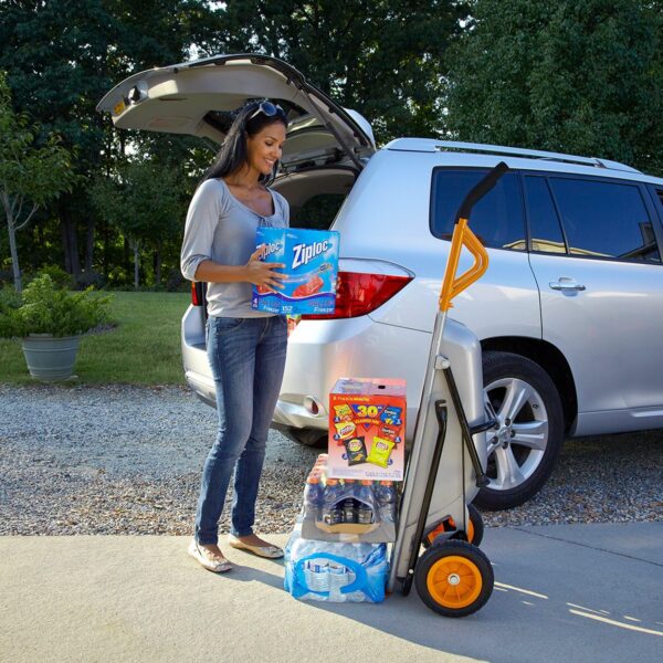 376388d07dfc4c86a0590fe4cdcdee9a WG050 8-in-1 Aerocart Garden Cart/Wheelbarrow Heavy Duty/Dolly
