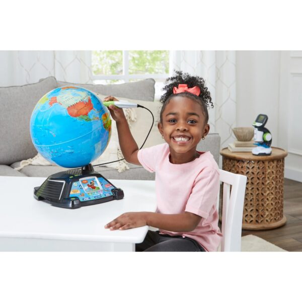 LeapFrog Magic Adventures Globe for Kids, Electronic Learning System, Teaches Countries, Culture