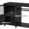55-75 Gallon Fish Tank Stand Heavy Duty Metal Aquarium Stand with Cabinet,52