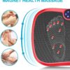 Vibration Plate Fitness Platform Exercise Machine Vibrating Lymphatic Drainage Shaking Full Body Shaker Workout Vibrate Stand Shake Board Sport Gym for Weight Loss Fat Burner for Women Men