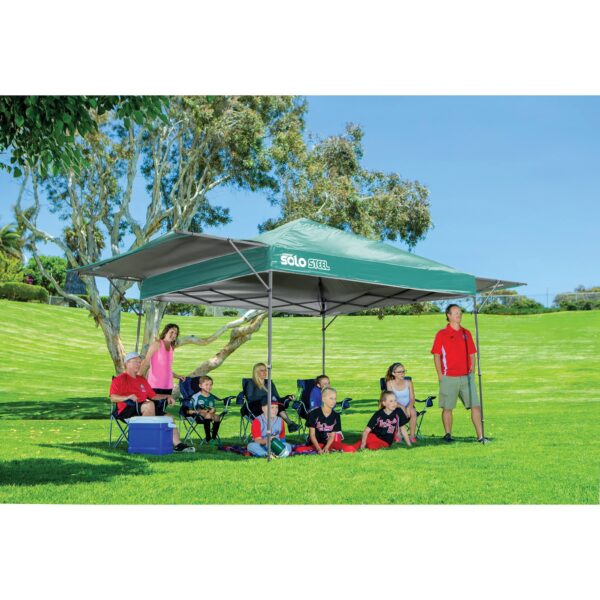 10 x 17& Straight Leg Canopy - Turquoise