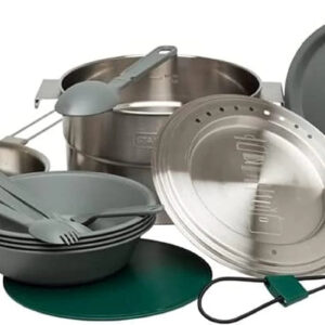Stanley Base Camp Cook Set for 4 | 21 Pcs Nesting Cookware