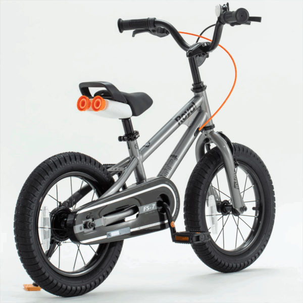 3883da7ddfd045e8bcc32931a8a5b773 Royalbaby Freestyle 7 Kids Bike Toddlers 14 Inch Wheel Dual Handbrakes Bicycle Beginners Boys Girls Ages 3-5 Years, Kickstand and Water Bottle Included, Gray