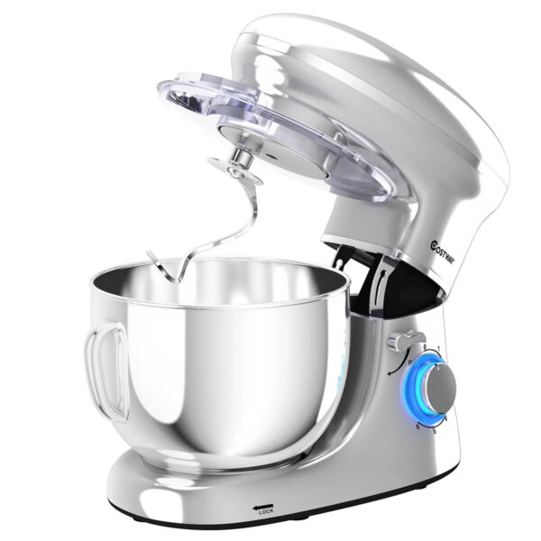 38a8162791dc4fefa0aa396fecb507c4 6.3Qt Electric Tilt-Head Food Stand Mixer 6 Speed 660W - 6.3 Quart Black