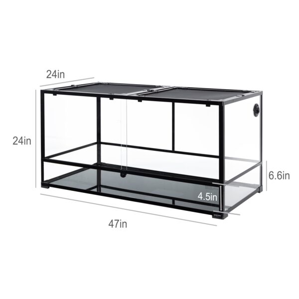 38d1861a1427436896b8725da8feca0b REPTIZOO 120gallon Extra Large Reptile Terrarium