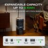 Portable Power Station DELTA 2 Max, 2400W LFP Solar Generator, Full Charge in 1 Hr, 2048Wh Solar Powered Generator for Home Backup(Solar Panel Optional)