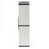 HDX Gray Plastic Freestanding Garage Cabinet, 35′′W x 71′′H x 18′′D, with Adjustable Shelves and Lockable Doors