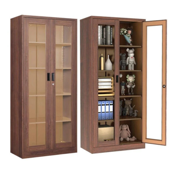 38fa7d3322db426e9d929e7ff4c505bd AFAIF Glass Display Cabinet Curio Cabinet with Glass Door