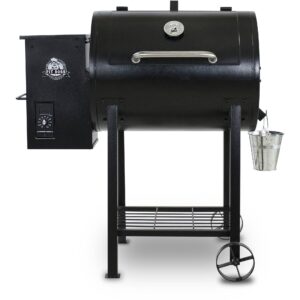 700FB Wood Fired Pellet Grill with Flame Broiler, 700 Sq. In. Cooking Space