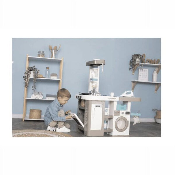 3958191d1a21446e9762e8391b65fb56 Smoby T-fal Studio Kitchen Set with Washing Machine 311050