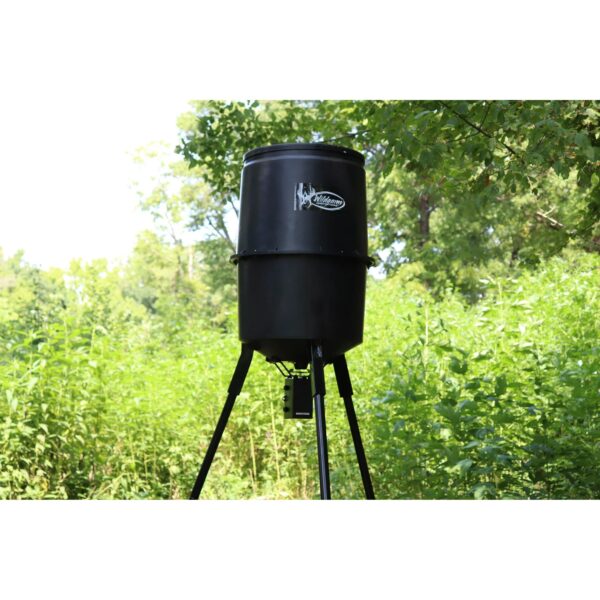 3958f60620fa4748adcf3edeabca0913 Wildgame Innovations Sports and Outdoors Quick Set Game Feeder, 30-Gal