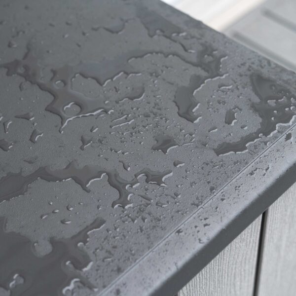 398e3fe8615a4569bccdd57de495f25d Lifetime 150 Gallon Outdoor Storage Deck Box in Storm Dust Gray