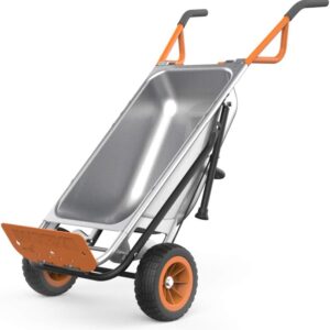 WG050 8-in-1 Aerocart Garden Cart/Wheelbarrow Heavy Duty/Dolly