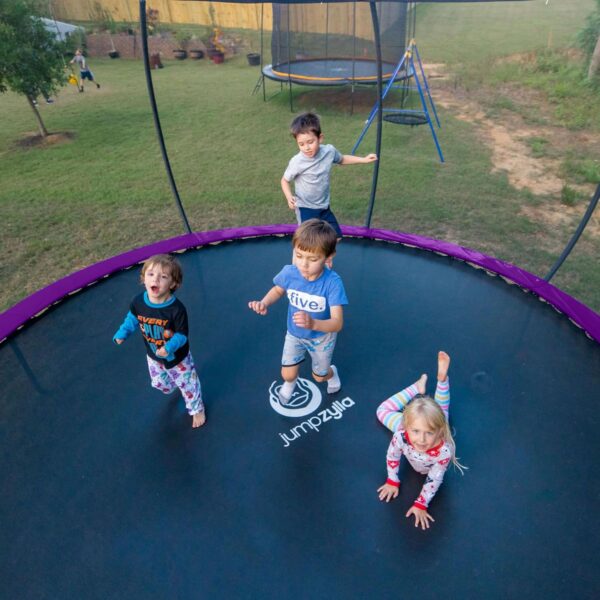 3bdb9260dc044648be8d599b8fef9fd2 Trampoline with Enclosure - Recreational Trampolines with Ladder and AntiRust Coating, ASTM Approval Outdoor Trampoline for Kids