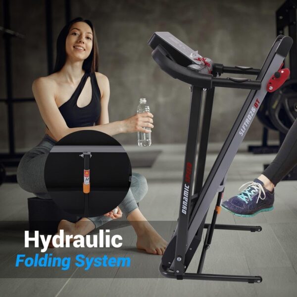 3c3300a2da654e3ea486930cc171bb20 SereneLife Folding Treadmill - Foldable Home Fitness Equipment with LCD for Walking & Running - Cardio Exercise Machine - Preset and Adjustable Programs - Bluetooth Connectivity