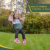 Eastern Jungle Gym Heavy Duty High Back Toddler Bucket Swing Seat, Green