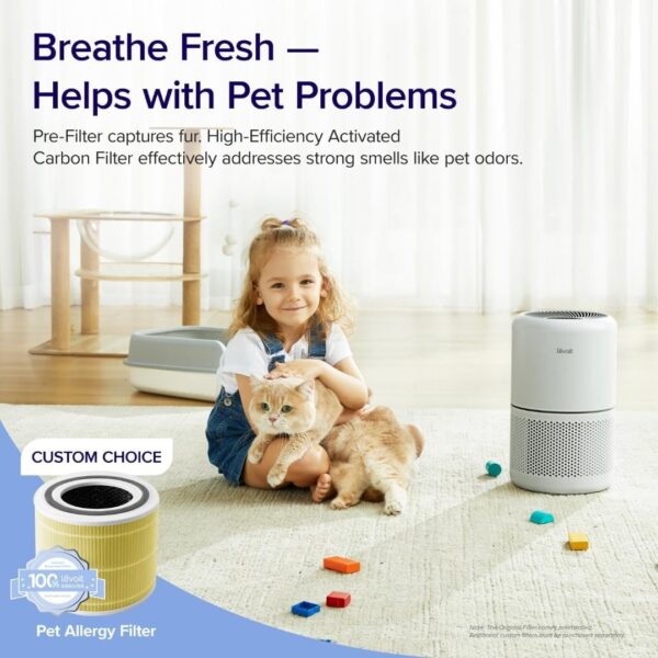 3c804785437143c38356f15f4030ea2f Air Purifier for Home Allergies Pets Hair in Bedroom & Standing Fan for Bedroom, 82ft CirculAir 120° Oscillating Fan