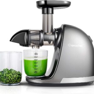 Masticating Juicer Machines, AMZCHEF Slow Cold Press Juicer with Reverse Function