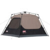 Coleman 4-Person Cabin Camping Tent with Instant Setup, 1 Room, Gray
