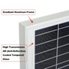 Mega 200 Watt 24 Volt Solar Panel