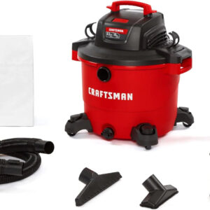 CRAFTSMAN 16 Gallon 6.5 Peak HP Wet/Dry Vac, Heavy-Duty Shop Vacuum