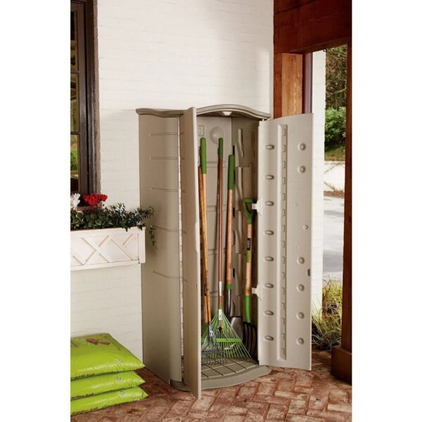 3db6268ab5aa409bb1d79012d1bdc8b3 Rubbermaid Vertical Resin Weather Resistant Outdoor Storage Shed