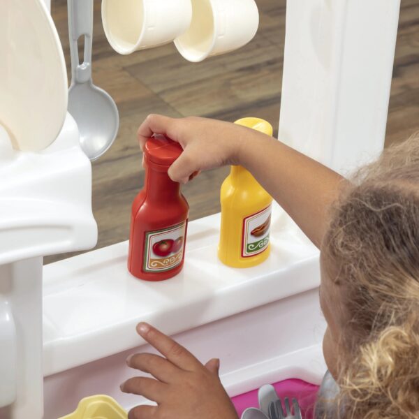 Step2 Fun with Friends Pink Toddler Kitchen Play Set