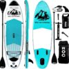 Roc Inflatable Stand Up Paddle Boards 10 ft 6 in with Premium SUP Paddle Board Accessories, Wide Stable Design, Non-Slip Comfort Deck for Youth & Adults