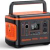 Portable Power Station, 297Wh Backup Lithium Battery Generator with 600W AC Output and 100W Fast Charging, Solar Generator for Outdoors Camping, Travel Emergency, Home Blackout