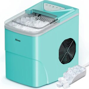 Smart Countertop Ice Maker, Compact Wi-Fi Ice Maker with App Control, 9 Cubes in 6 Mins, 26 lbs per Day