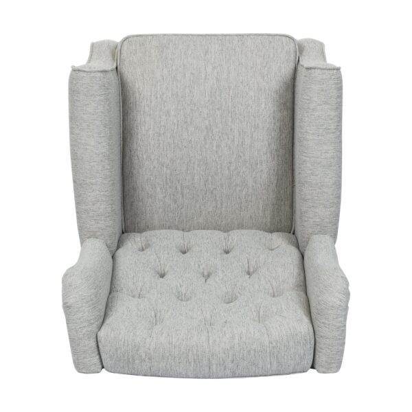 3f0cf56fddf84ad9ac0be8f6553741be Breyon Contemporary Tufted Fabric Push Back Recliner