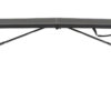 COSCO Deluxe 6 foot x 30 inch Fold-in-Half Blow Molded Folding Table, Black