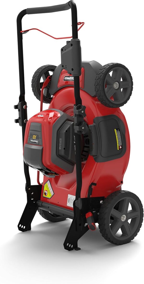 3f27c04c24214fa6bb623e0bd764186f 82V MAX 21′′ Electric Cordless Lawn Mower, Steel Deck, 3-in-1 Design, Red/Black