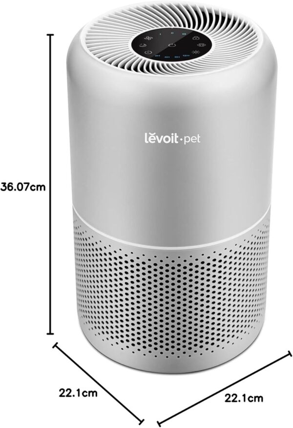 3f3778b2ca424ec59537894f8f74a937 Air Purifier for Home Allergies Pets Hair in Bedroom & Standing Fan for Bedroom, 82ft CirculAir 120° Oscillating Fan