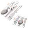 5PC Picnic Set Outdoor Portable Camping Pot 1-2 People Picnic Barbecue Tableware Pot