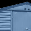 Arrow Select Steel Storage Shed, 10x14, Blue Grey