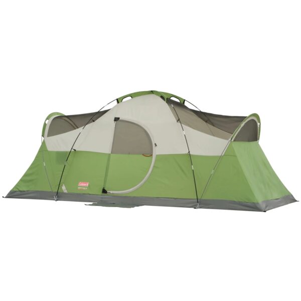 40537f4185c64cdd82e3ba86ce8c711f Coleman Montana 8-Person Dome Tent, 1 Room, Green