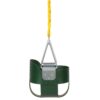 Eastern Jungle Gym Heavy Duty High Back Toddler Bucket Swing Seat, Green