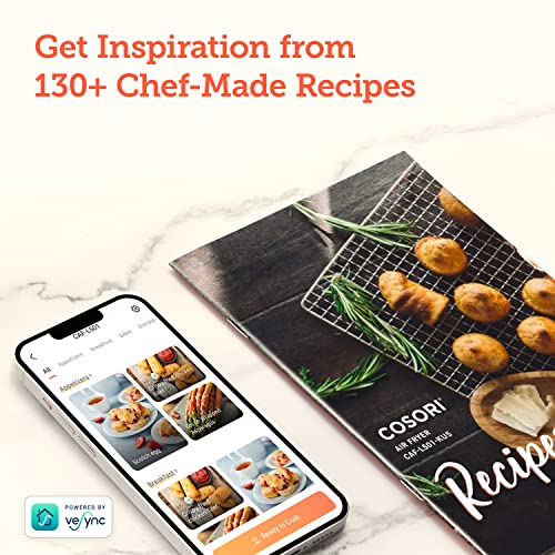416c44aa518244f3b8af11e8943e3dd2 COSORI Air Fryer Pro, for Quick and Easy Meals, UP to 450℉, Quiet Operation