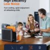 24-Hour Delay Start&Cold Retention, 68 oz Slushy Machine with Self-Cleaning Function, Frozen Drink Maker with 5 Preset Programs,Frozen Margaritas, Frappés, and More
