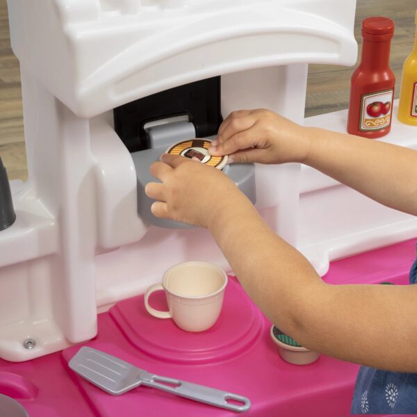 Step2 Fun with Friends Pink Toddler Kitchen Play Set