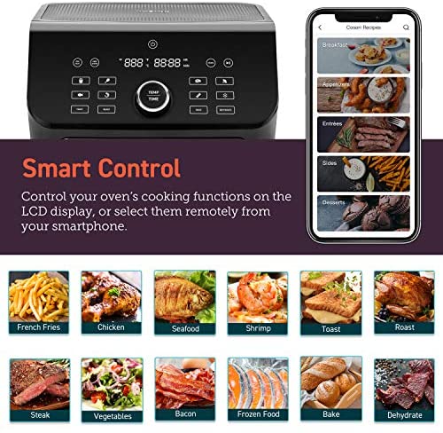 41f8993bcb6243f985d3784fecc4e0b6 Air Fryer 6.8Qt, Dual Blaze with 360 ThermoIQ Tech