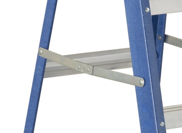 4287d370c3dc46d3a091fbb0d2f2500b Louisville Ladder 6 ' Fiberglass Step, 10' Reach, 225-lb, Load Capacity, W-3217-06
