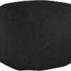Large foam padded bean bag chair with removable cover