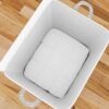 New portable non-woven zipper storage bag