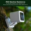 2 Pack Wyze Cam v3 with Color Night Vision, Wired 1080p HD Indoor/Outdoor Security Camera, 2-Way Audio