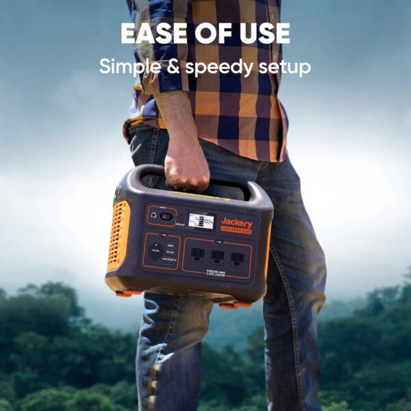 Restored Jackery Portable Power Station Explorer 1000 Solar Generator 1002Wh (Refurbished)