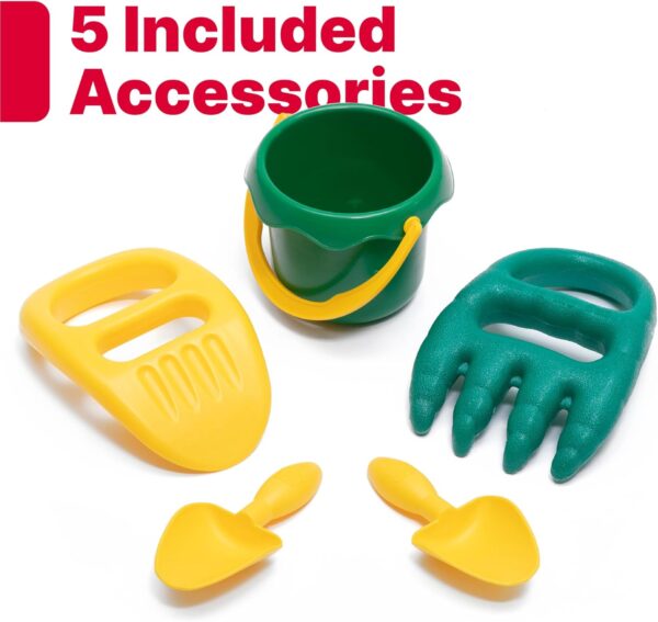 44157759bbf141958306eae835a1170a Step2 Naturally Playful Sand Table, Kids Sand Activity Sensory Table, 5 Piece Accessory Kit, Toddler Summer Outdoor Toys, 2+ Years Old