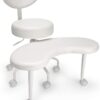Meditation Chair, Home Office Desk Chair, Cross Legged Chair with Lumbar Support and Adjustable Stool