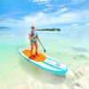 Roc Inflatable Stand Up Paddle Boards with Premium SUP Paddle Board Accessories, Wide Stable Design, Non-Slip Comfort Deck for Youth & Adults